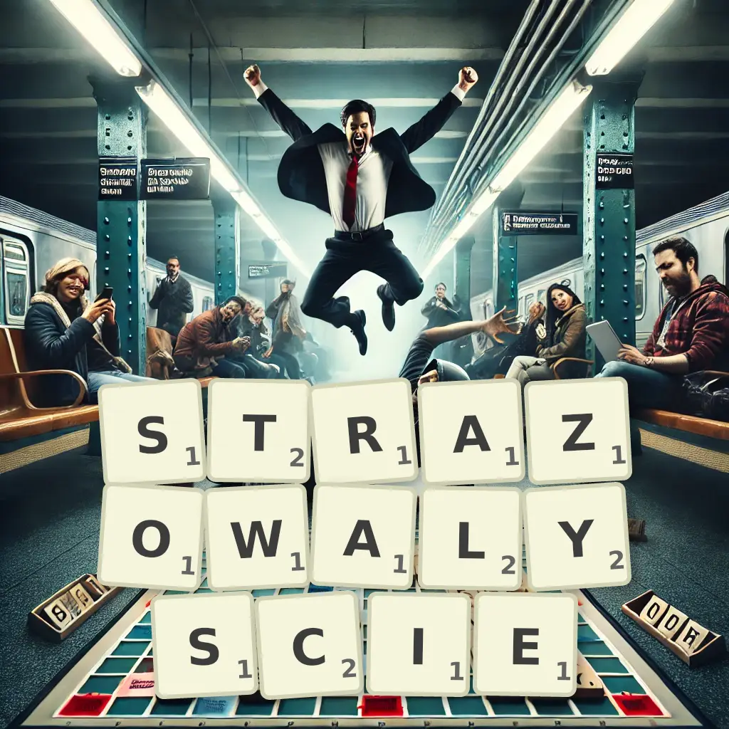 Słowa z liter STRAŻOWAŁYŚCIE