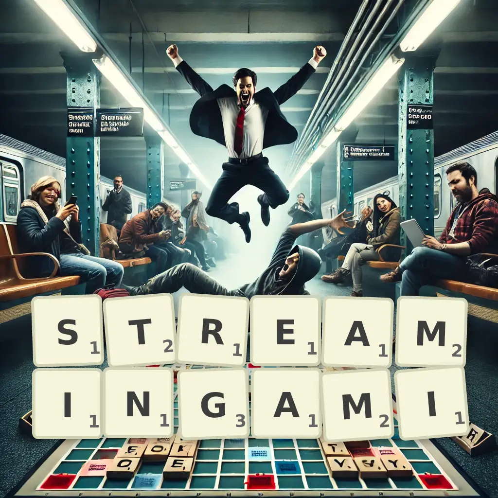 Słowa z liter STREAMINGAMI