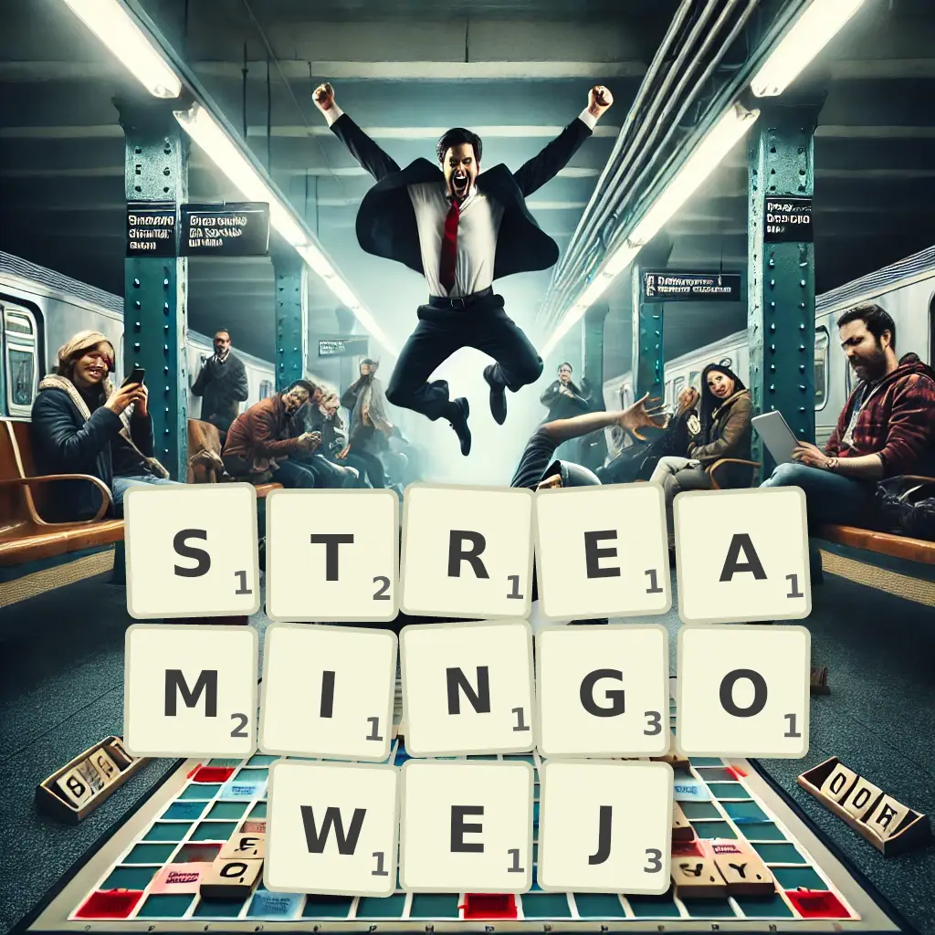Słowa z liter STREAMINGOWEJ
