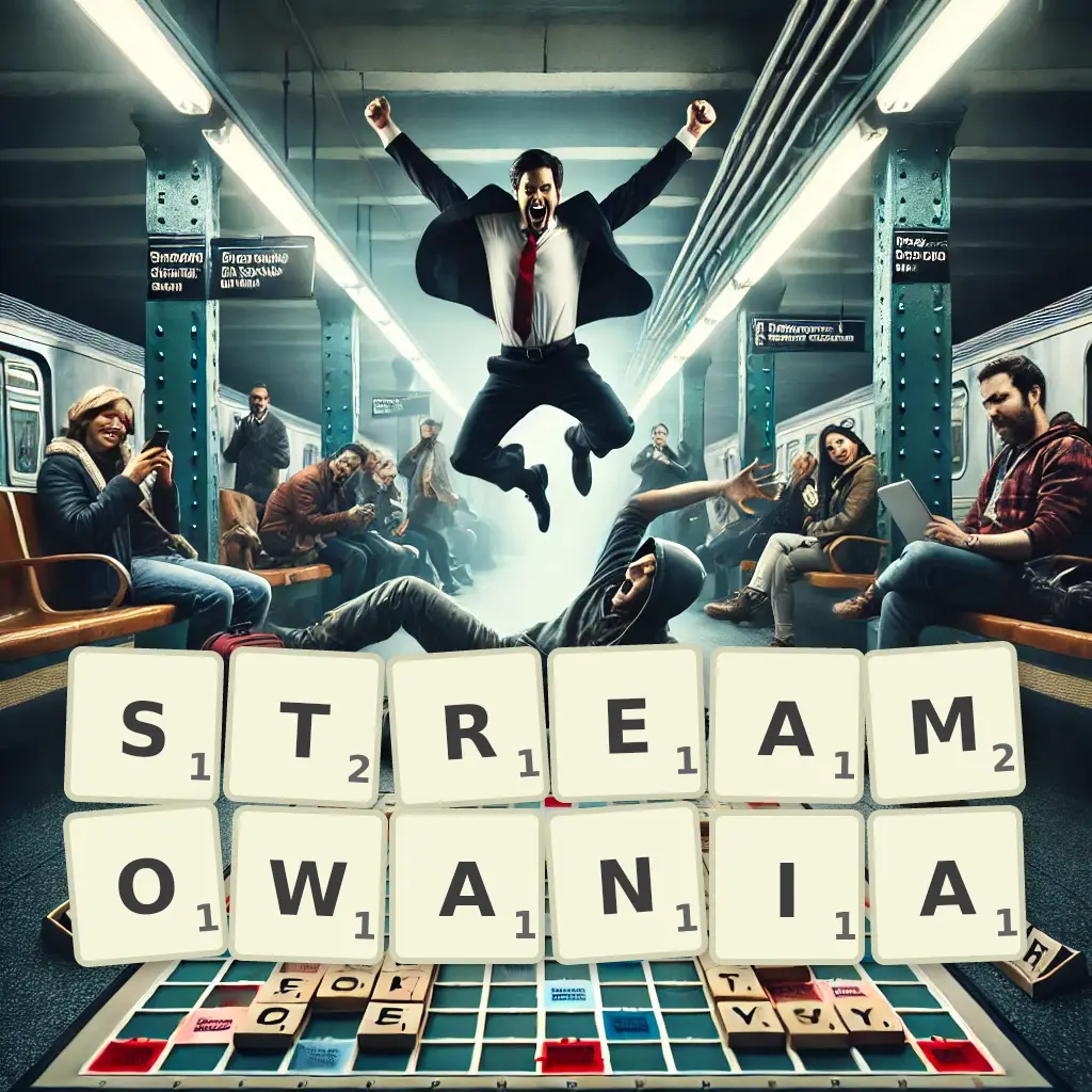 Słowa z liter STREAMOWANIA