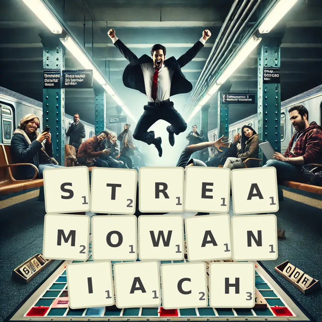 Słowa z liter STREAMOWANIACH
