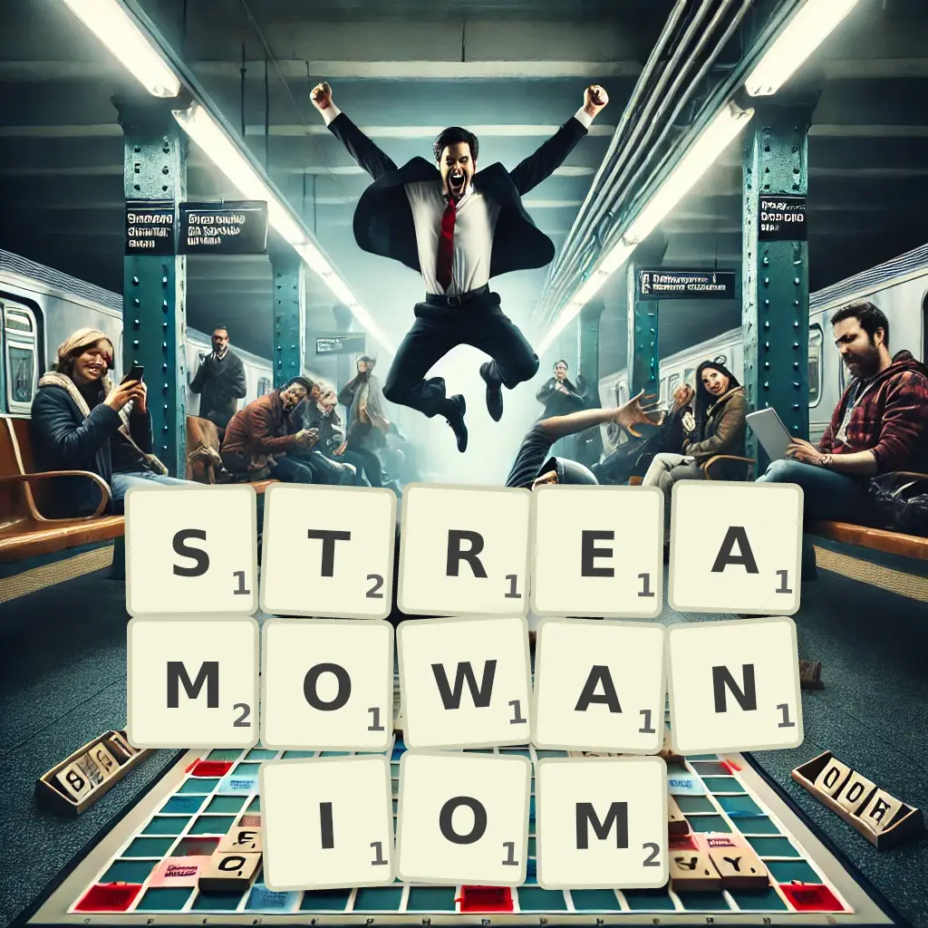 Słowa z liter STREAMOWANIOM