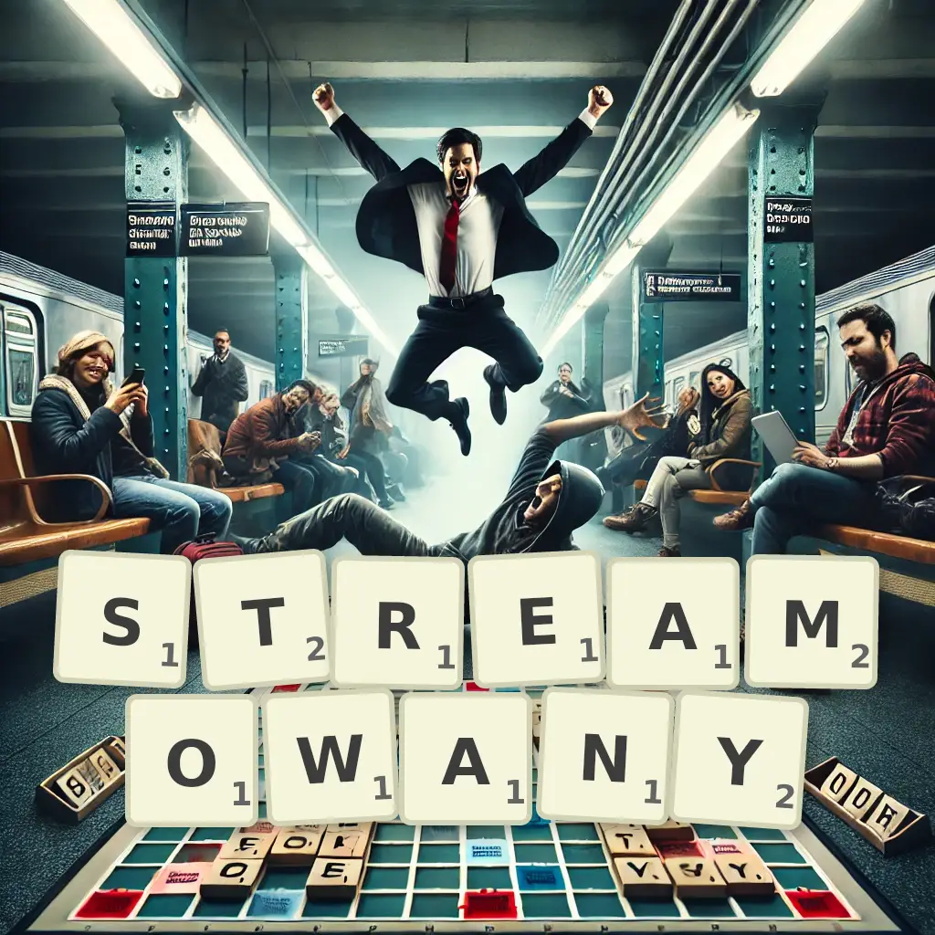 Słowa z liter STREAMOWANY