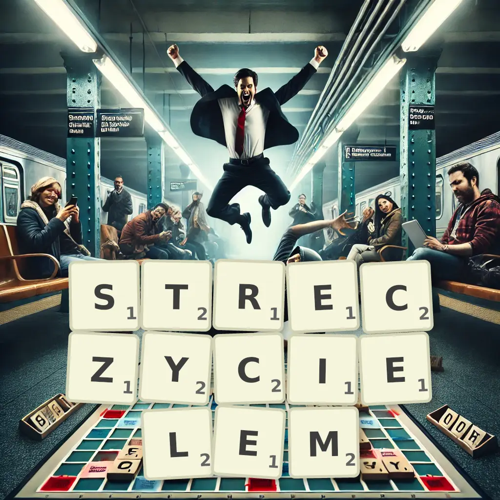 Słowa z liter STRĘCZYCIELEM