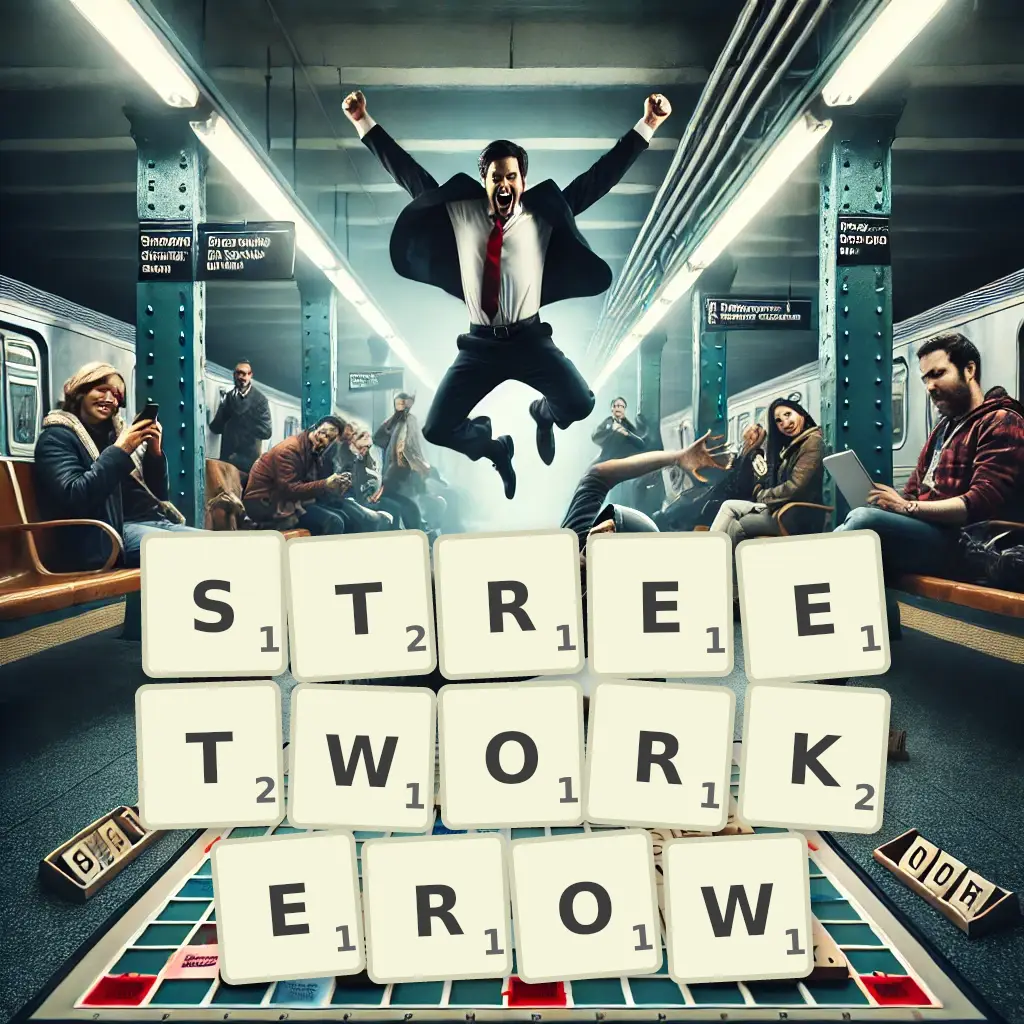 Słowa z liter STREETWORKERÓW