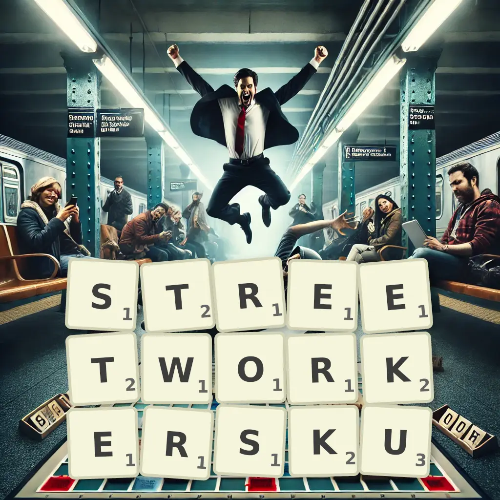 Słowa z liter STREETWORKERSKU
