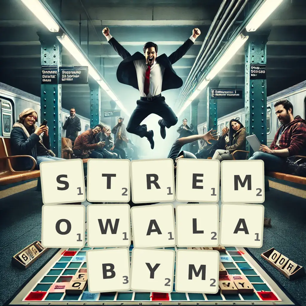 Słowa z liter STREMOWAŁABYM