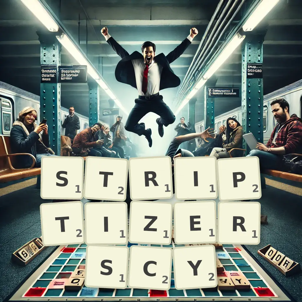 Lista słów z liter STRIPTIZERSCY Słowa z liter STRIPTIZERSCY