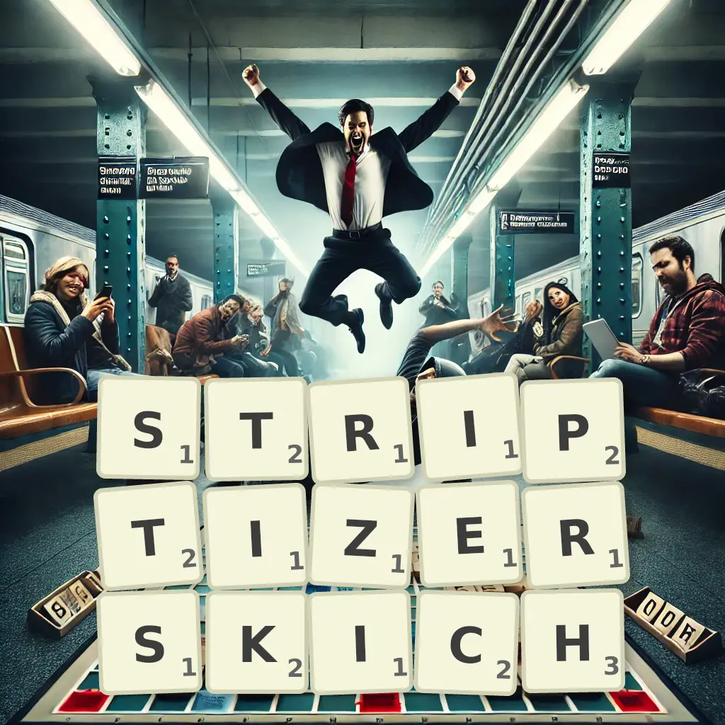 Lista słów z liter STRIPTIZERSKICH Słowa z liter STRIPTIZERSKICH