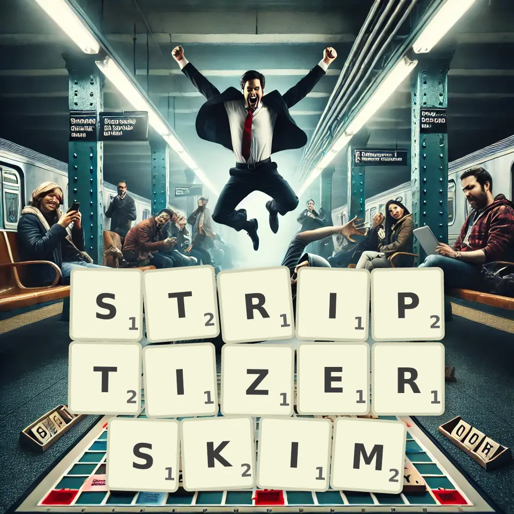 Lista słów z liter STRIPTIZERSKIM Słowa z liter STRIPTIZERSKIM