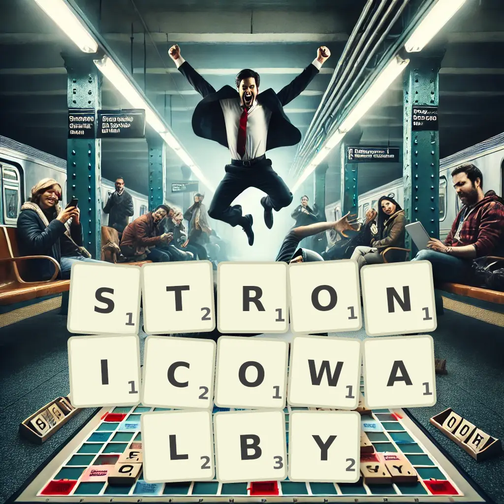 Słowa z liter STRONICOWAŁBY
