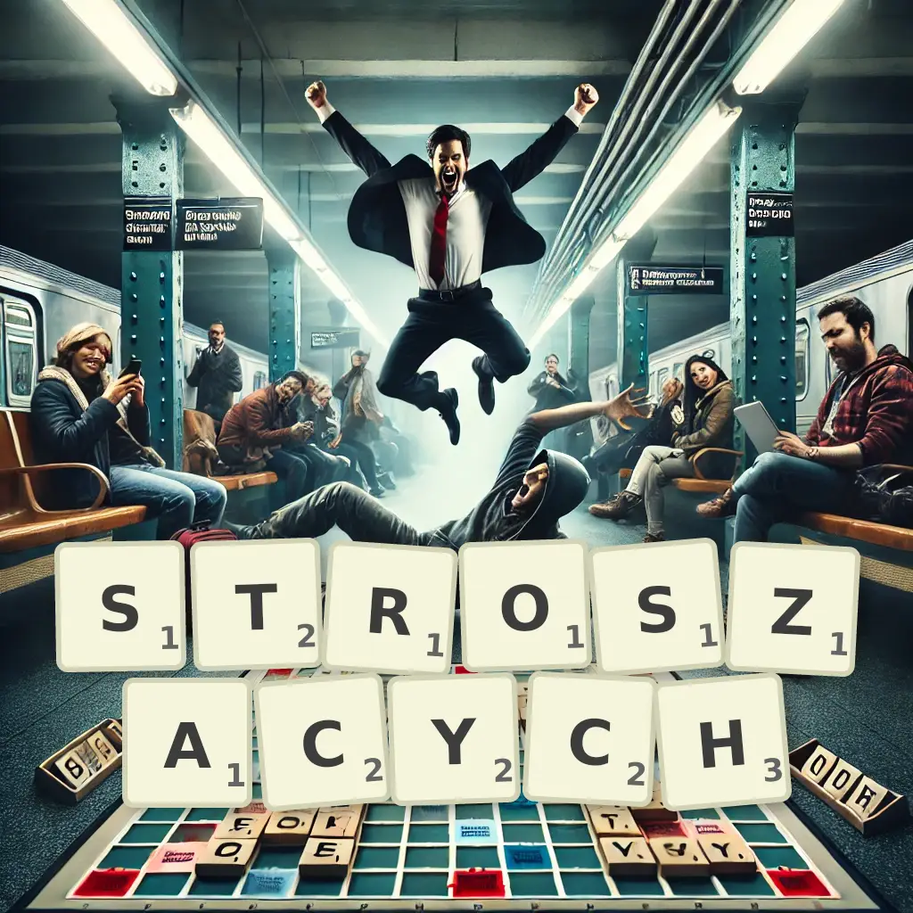 Słowa z liter STROSZĄCYCH