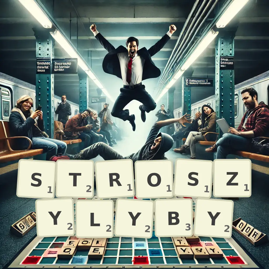 Słowa z liter STROSZYŁYBY
