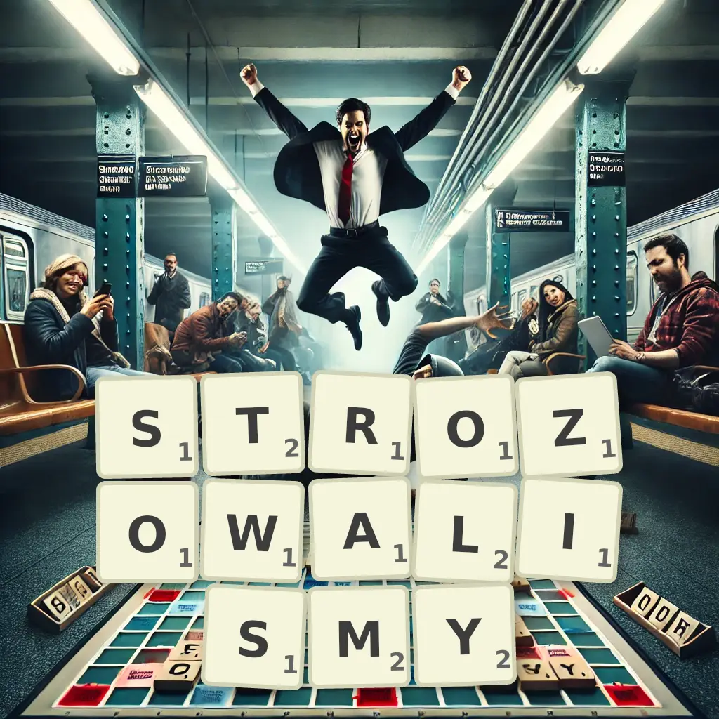 Słowa z liter STRÓŻOWALIŚMY