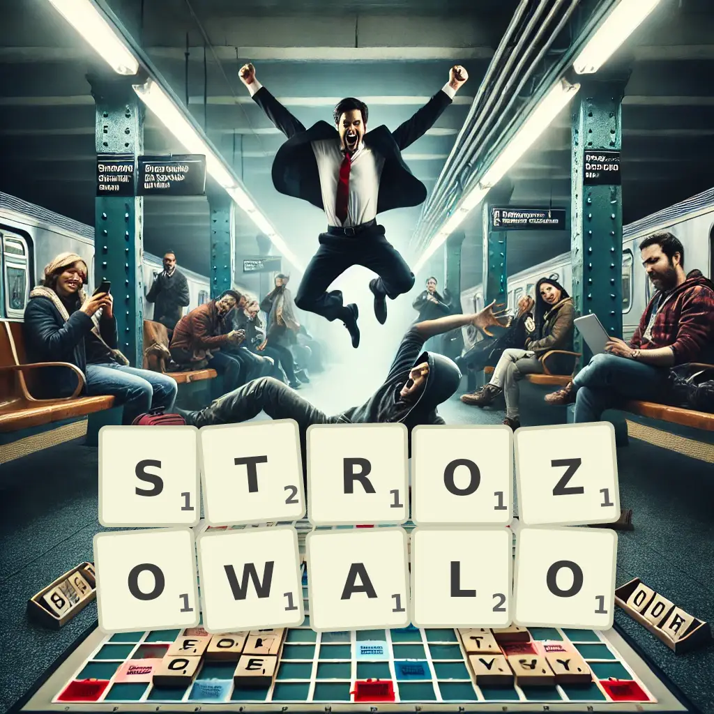Słowa z liter STRÓŻOWAŁO