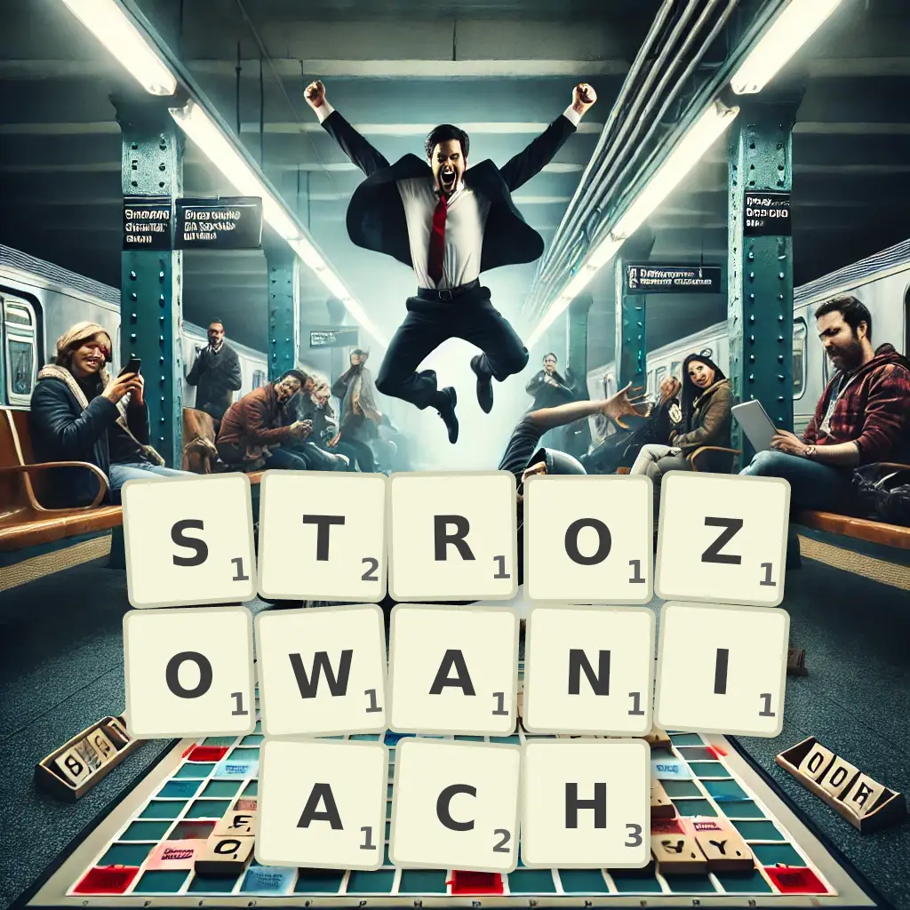 Słowa z liter STRÓŻOWANIACH