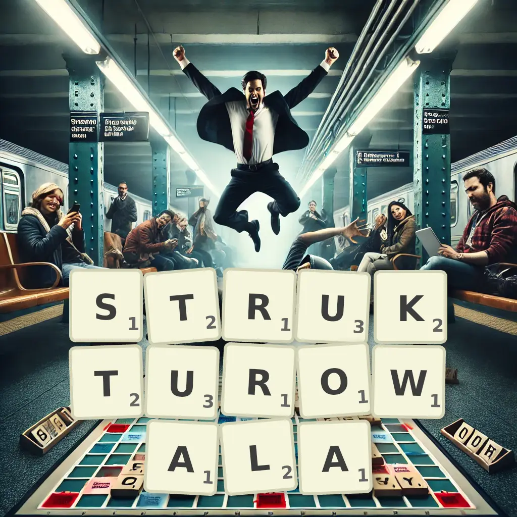 Słowa z liter STRUKTUROWAŁA