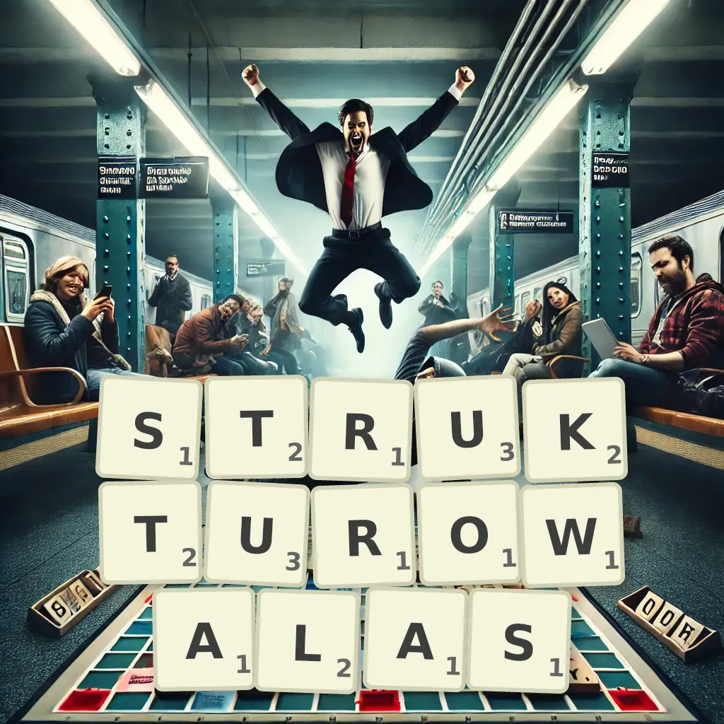 Słowa z liter STRUKTUROWAŁAŚ