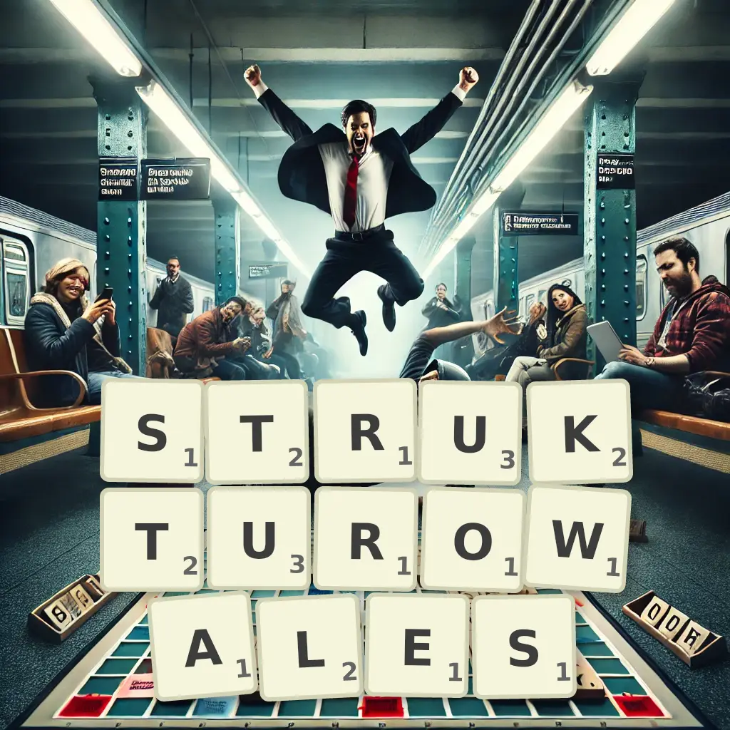 Słowa z liter STRUKTUROWAŁEŚ
