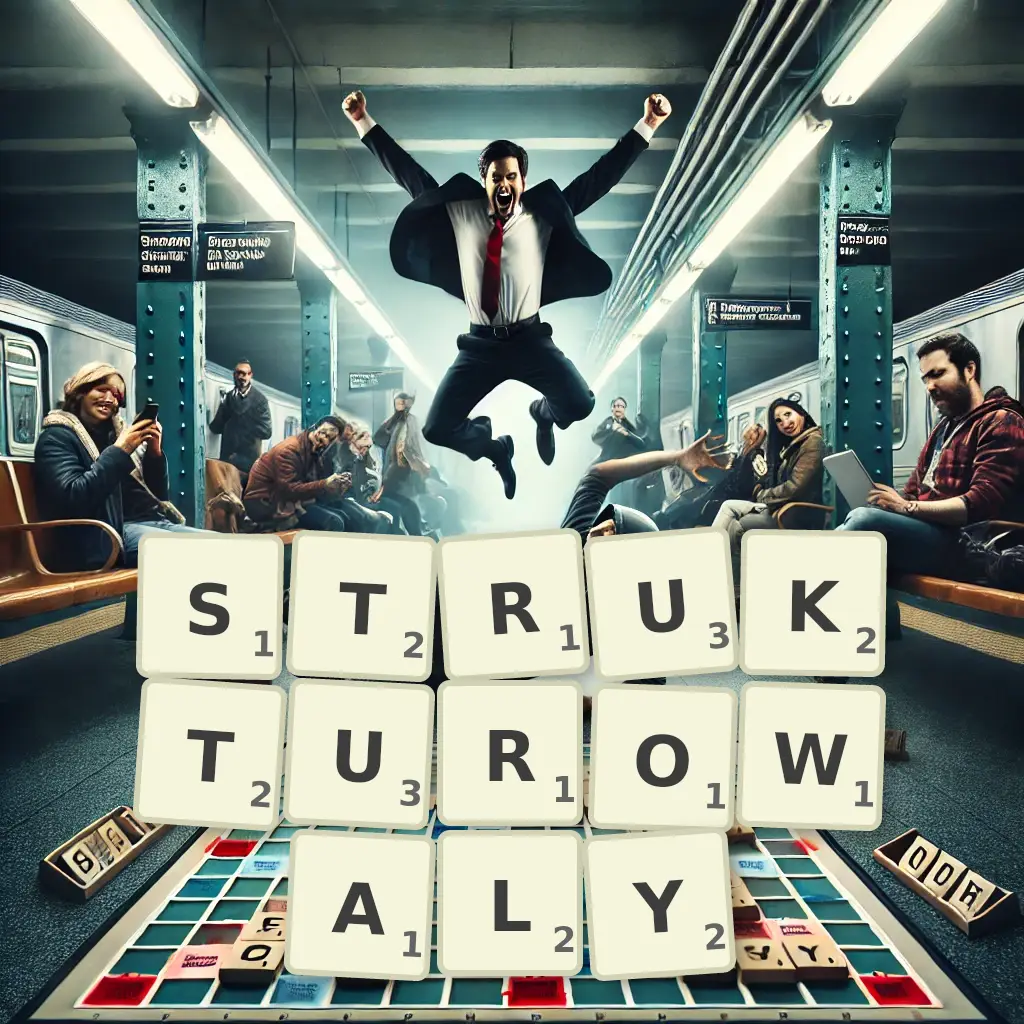 Słowa z liter STRUKTUROWAŁY