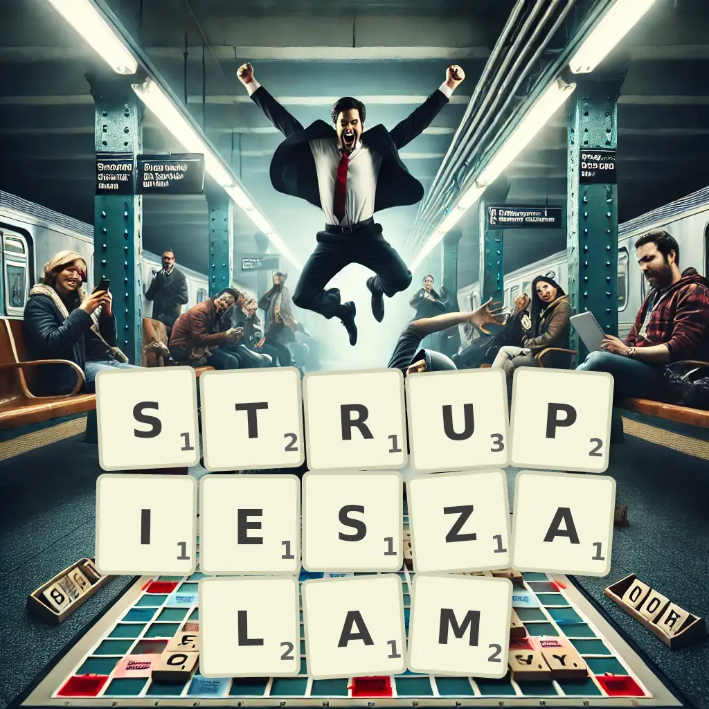 Słowa z liter STRUPIESZAŁAM