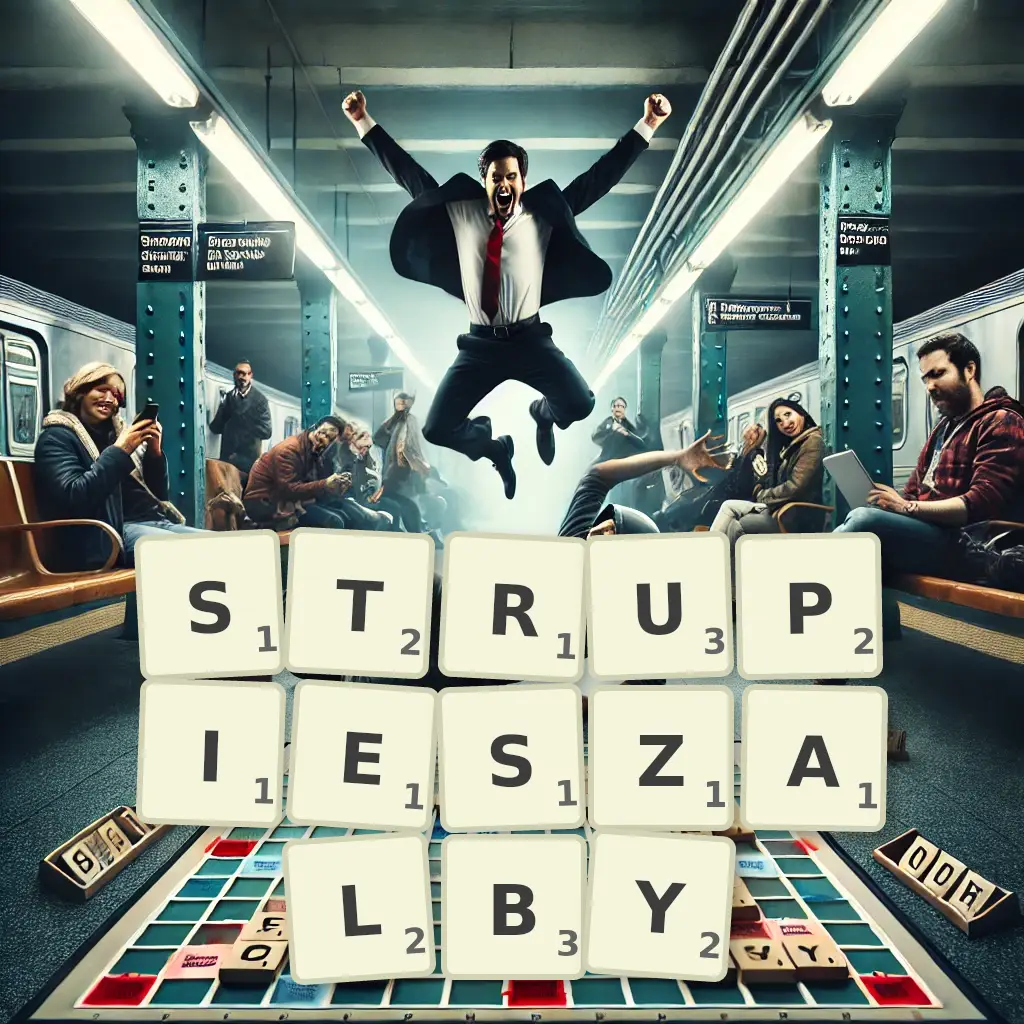 Słowa z liter STRUPIESZAŁBY