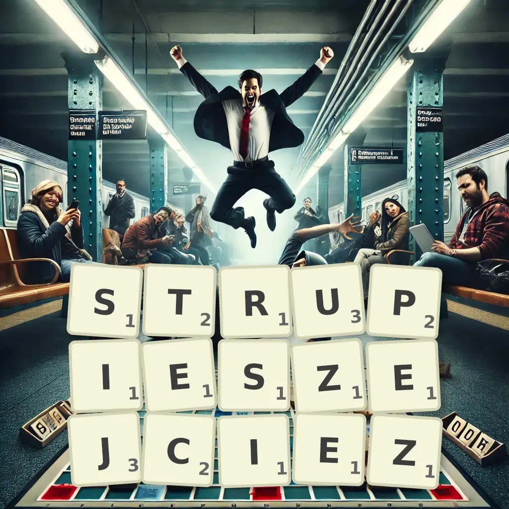 Słowa z liter STRUPIESZEJCIEŻ