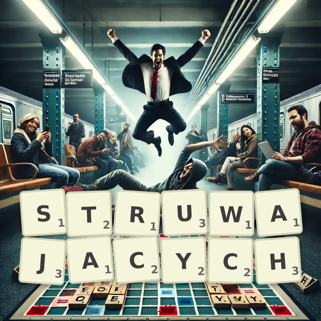 Słowa z liter STRUWAJĄCYCH