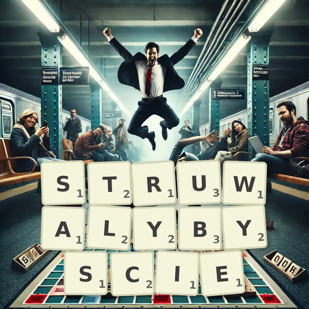 Słowa z liter STRUWAŁYBYŚCIE