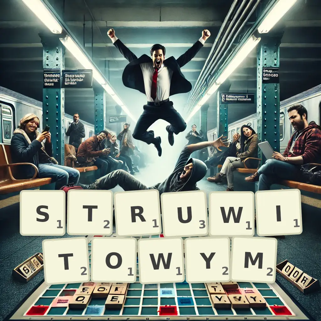 Słowa z liter STRUWITOWYM