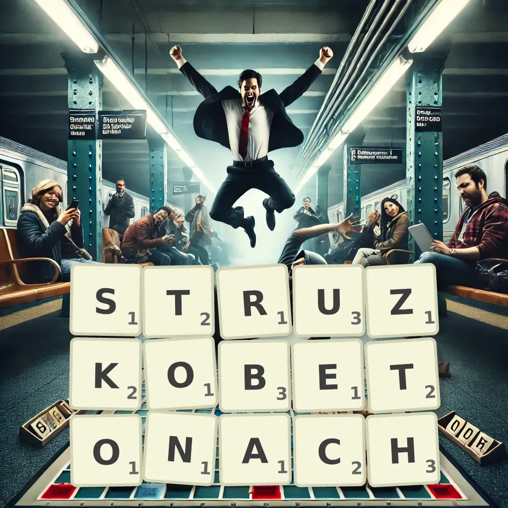 Słowa z liter STRUŻKOBETONACH