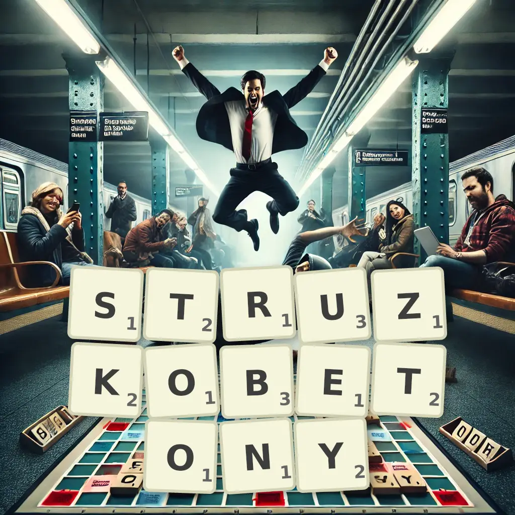 Słowa z liter STRUŻKOBETONY