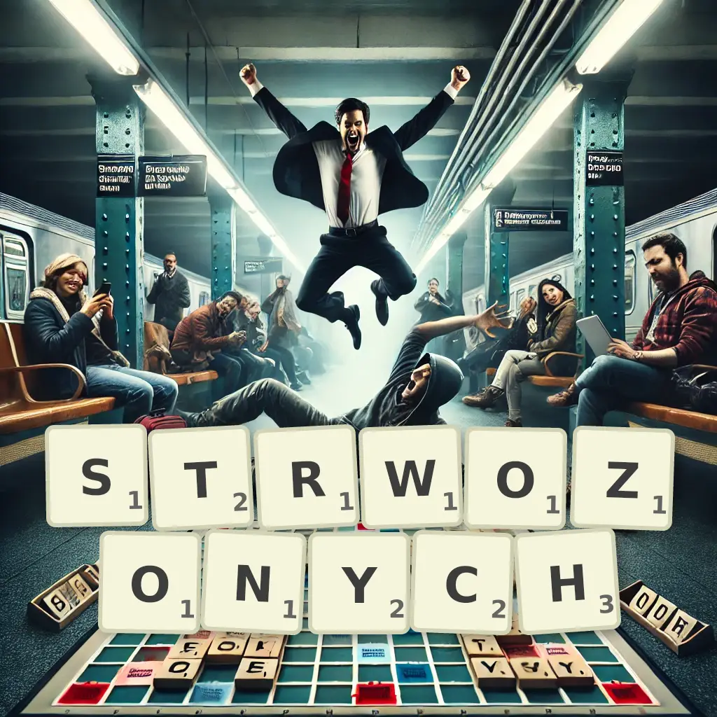 Słowa z liter STRWOŻONYCH