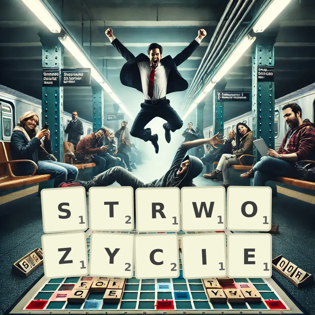 Słowa z liter STRWOŻYCIE