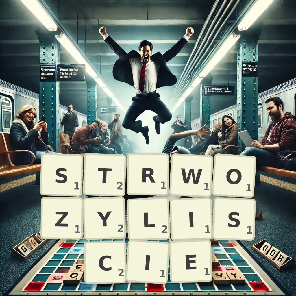 Słowa z liter STRWOŻYLIŚCIE
