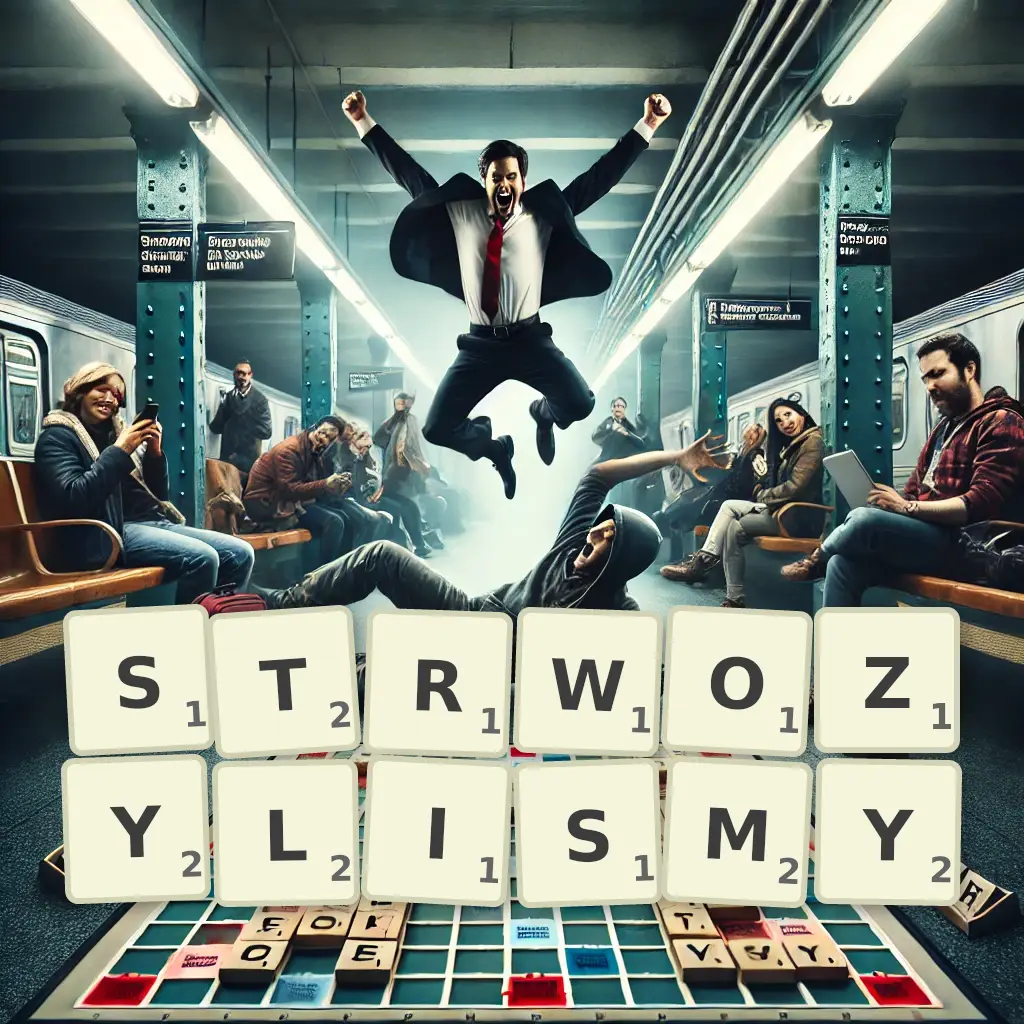 Słowa z liter STRWOŻYLIŚMY