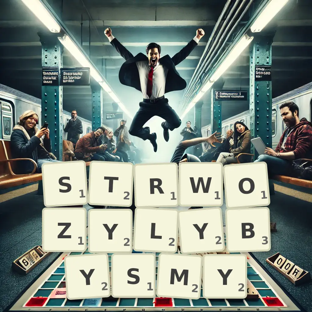 Słowa z liter STRWOŻYŁYBYŚMY
