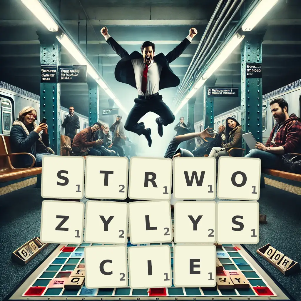 Słowa z liter STRWOŻYŁYŚCIE