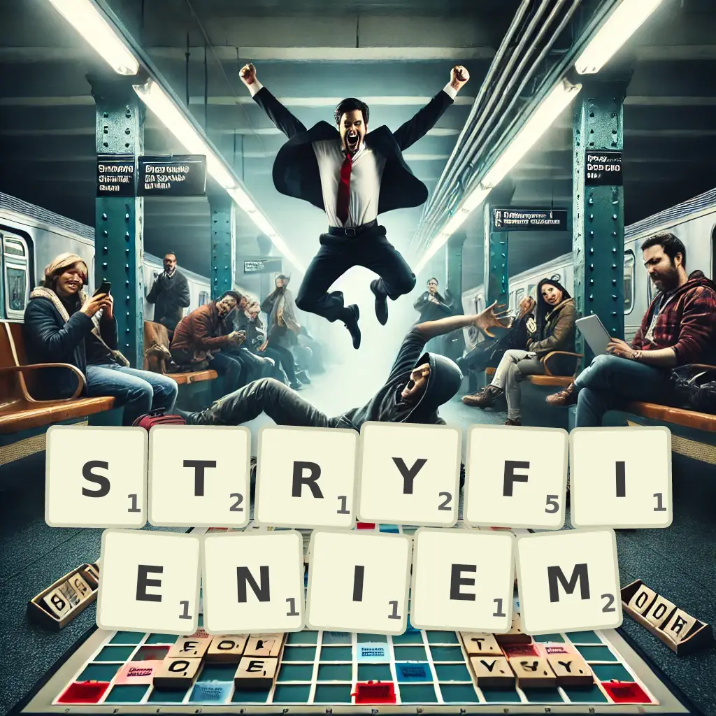 Słowa z liter STRYFIENIEM