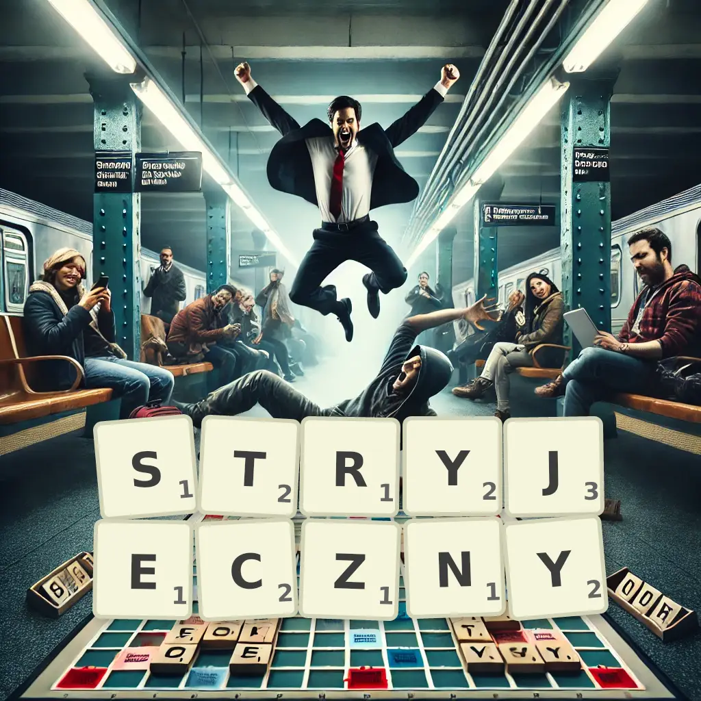Lista słów z liter STRYJECZNY Słowa z liter STRYJECZNY