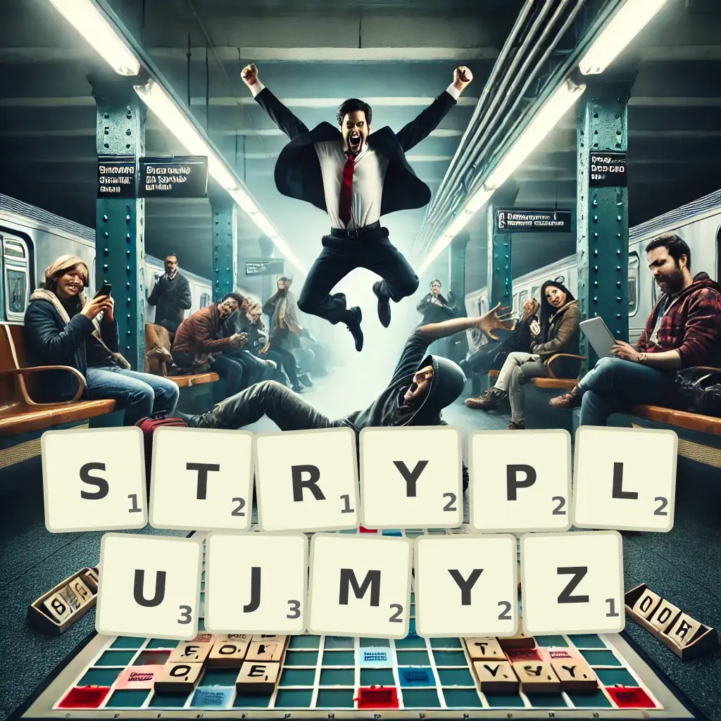Słowa z liter STRYPLUJMYŻ