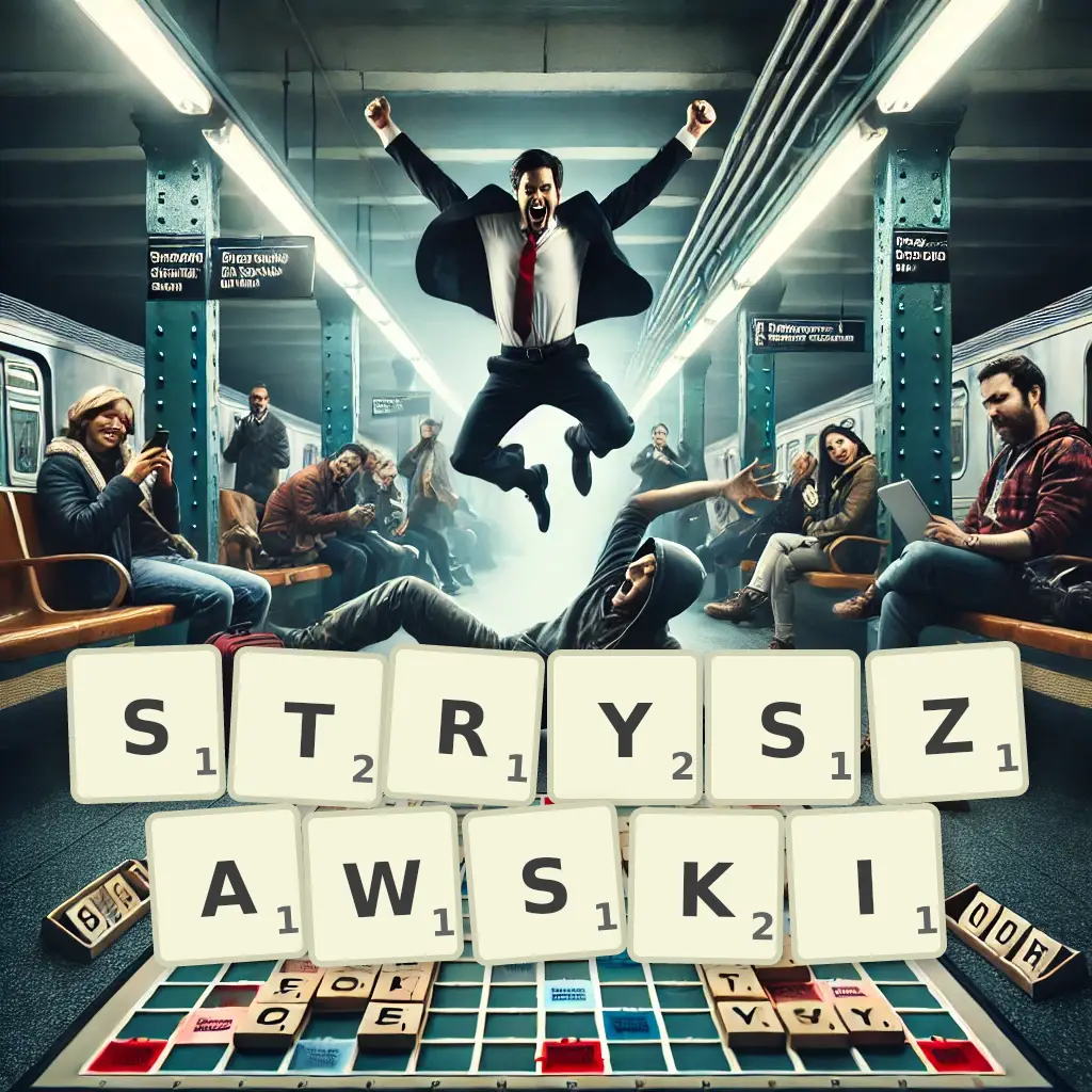 Słowa z liter STRYSZAWSKI