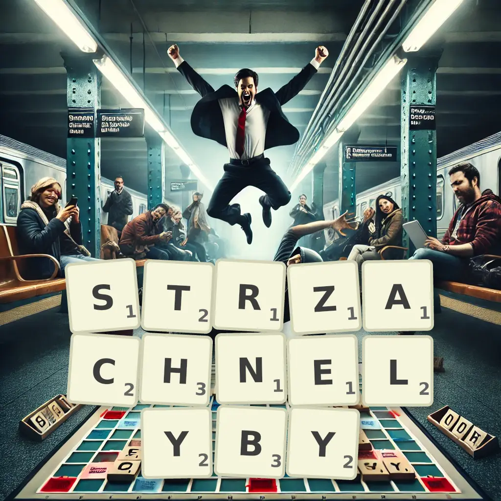 Słowa z liter STRZĄCHNĘŁYBY