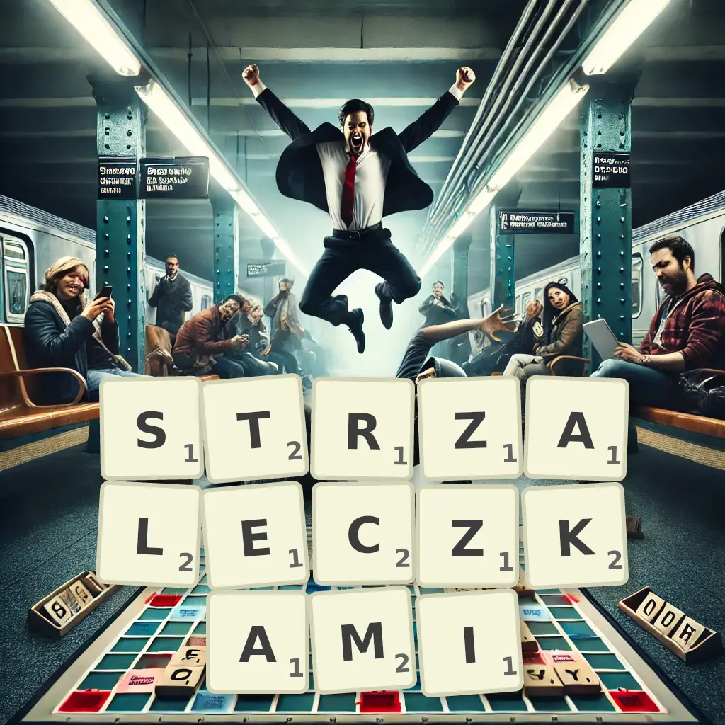 Słowa z liter STRZAŁECZKAMI