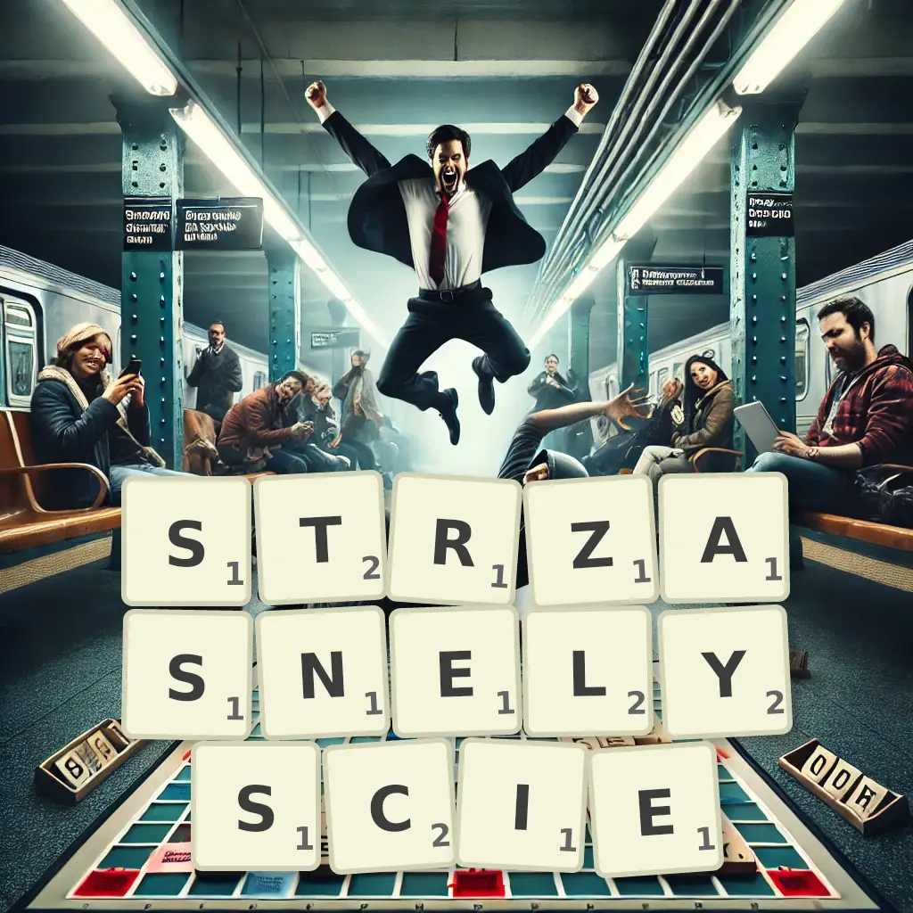 Słowa z liter STRZĄSNĘŁYŚCIE