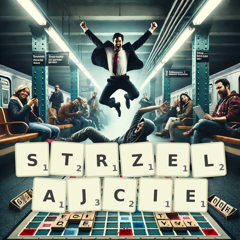 Słowa z liter STRZELAJCIE