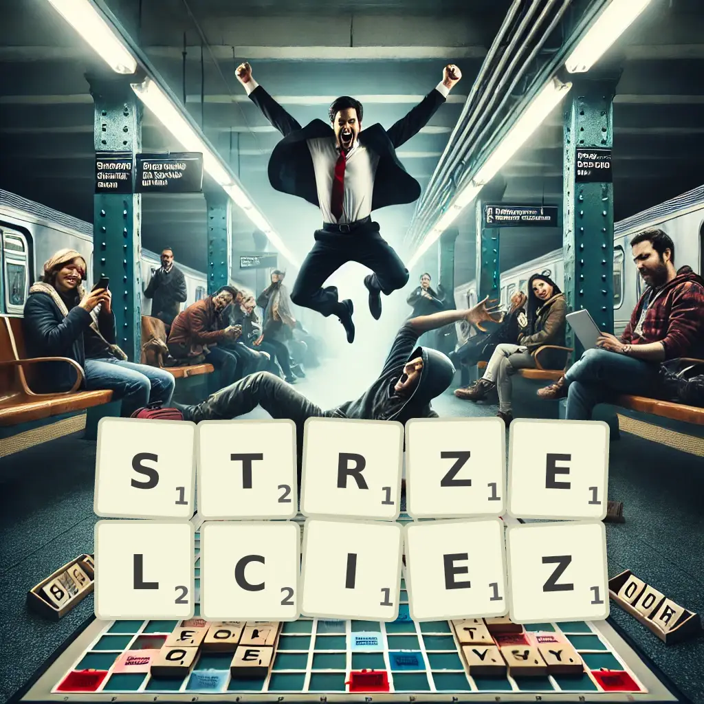 Słowa z liter STRZELCIEŻ
