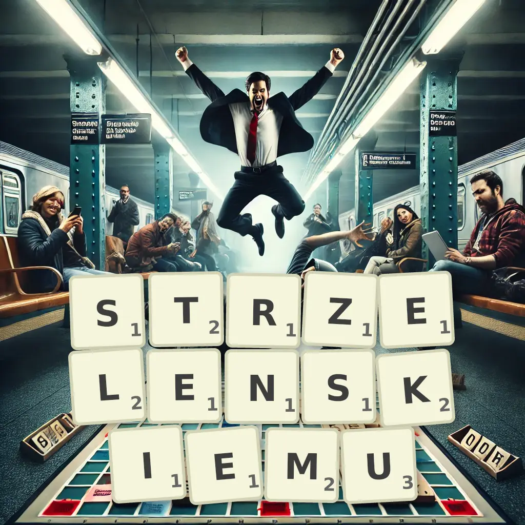 Słowa z liter STRZELEŃSKIEMU