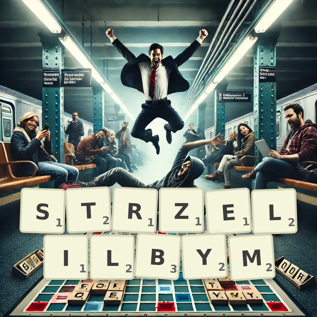 Słowa z liter STRZELIŁBYM