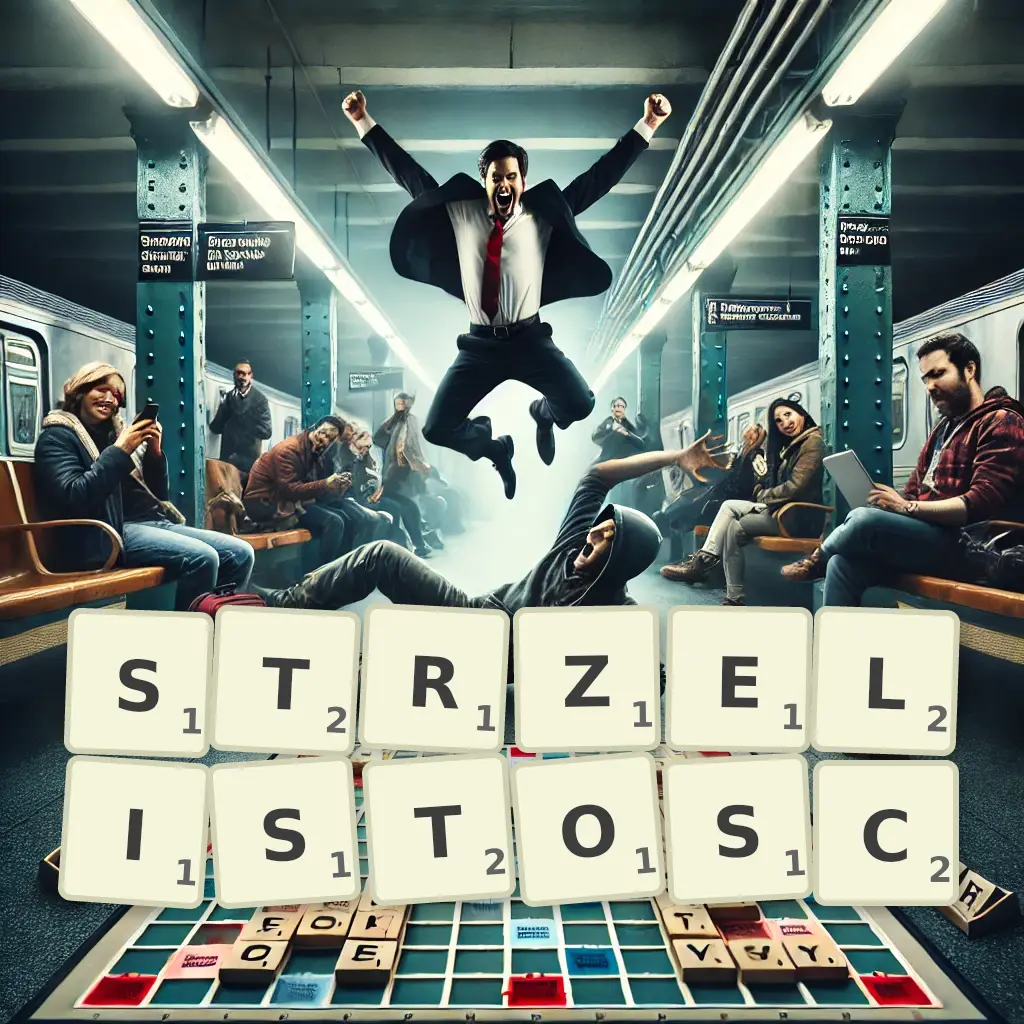 Słowa z liter STRZELISTOŚĆ